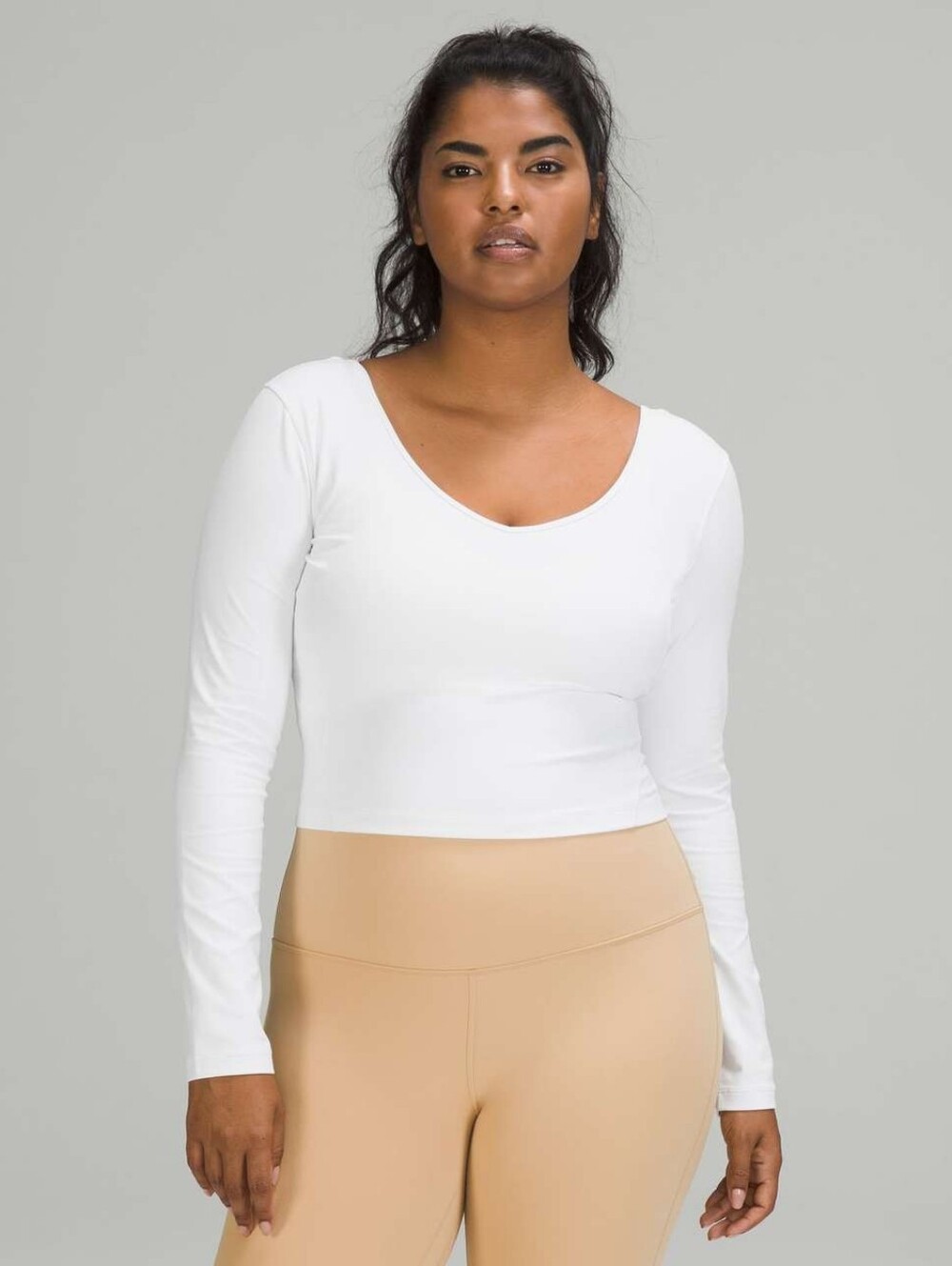 Lululemon Align Long Sleeve Shirt☆White